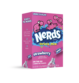 Nerds Strawberry Drink Mix 6 pk