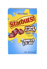 Starburst Drink Mix Fruit Punch 6pk