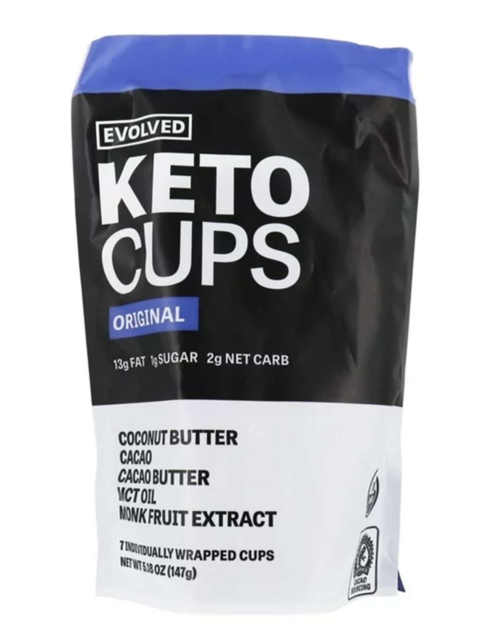 Evolved Evolved Keto Cups Coconut Original