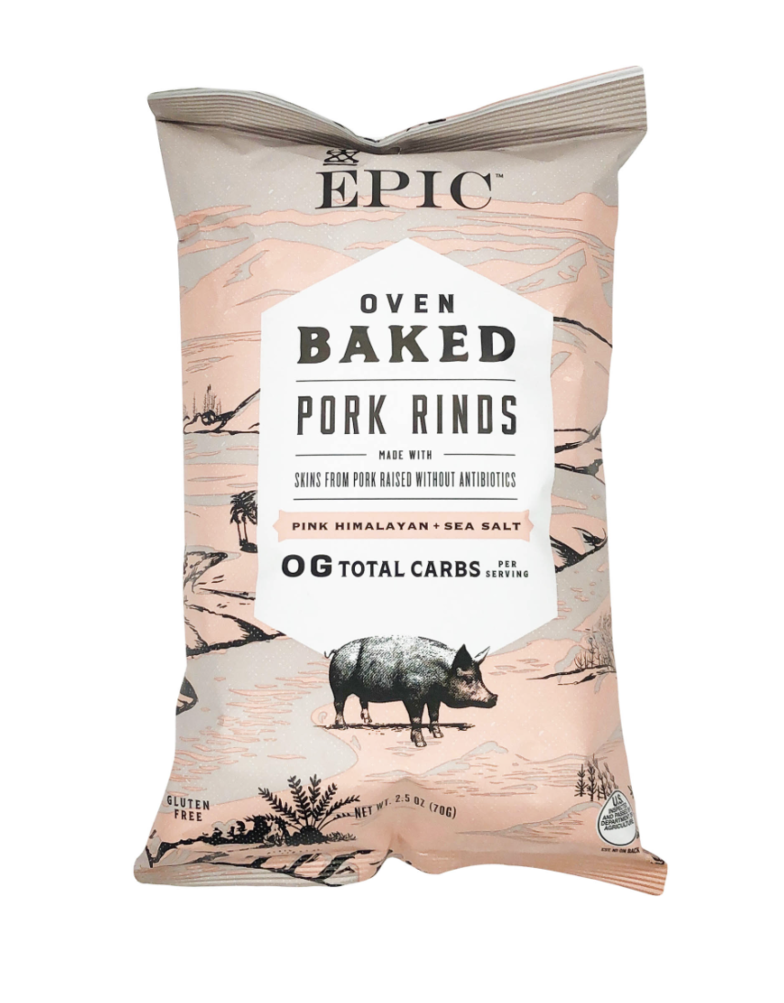 Epic Pork Rinds Himalayan Salt