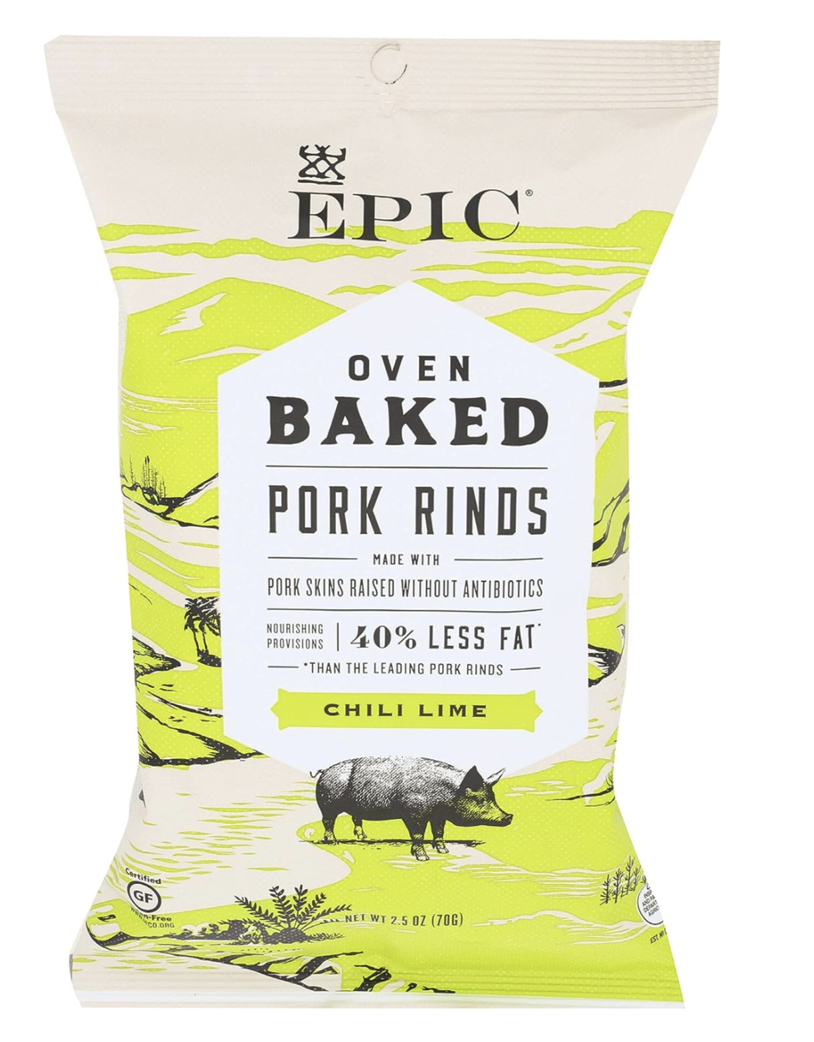 Epic pork Rinds Chilli Lime