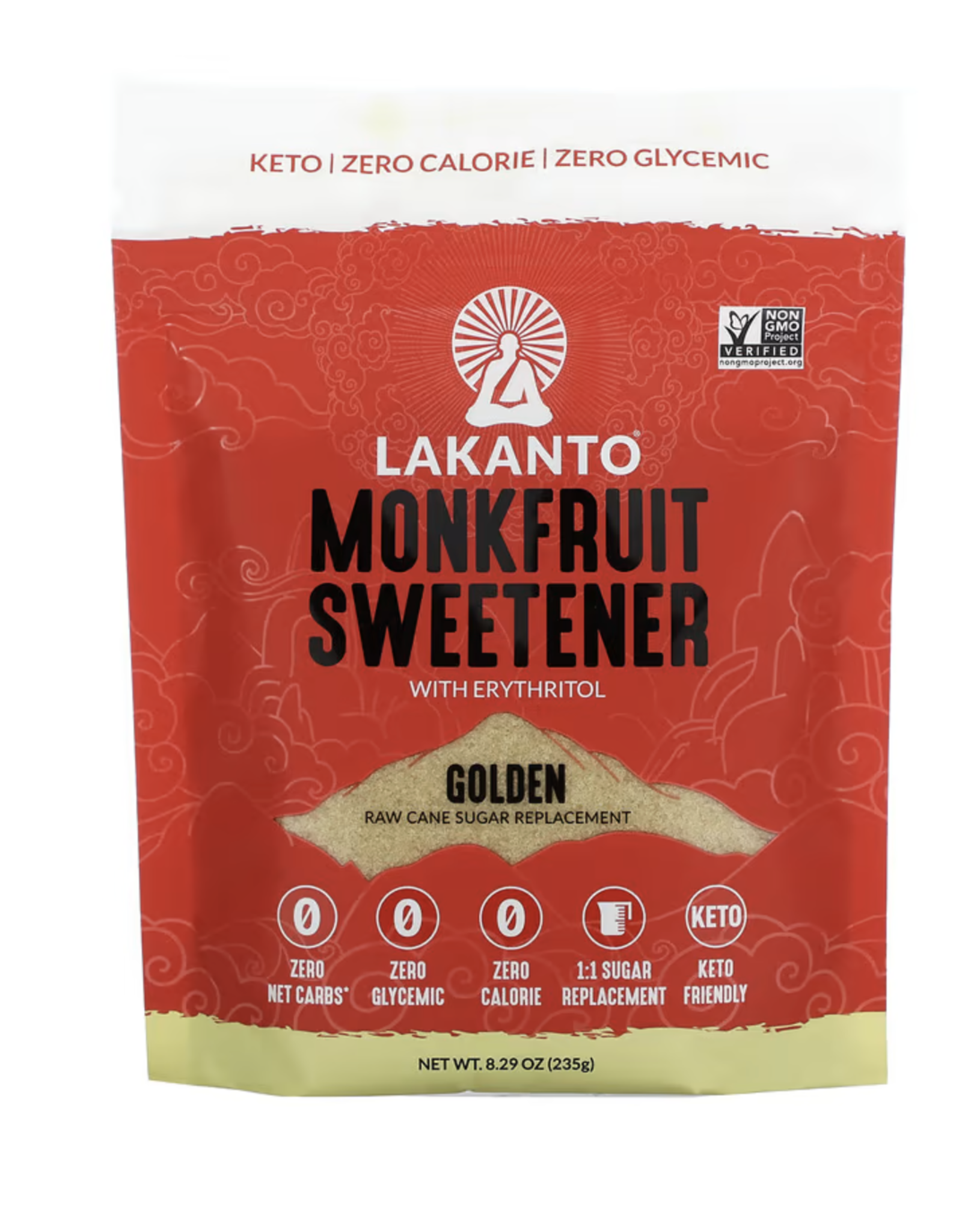 Lakanto Monkfruit Sweetner Golden 235 gr.