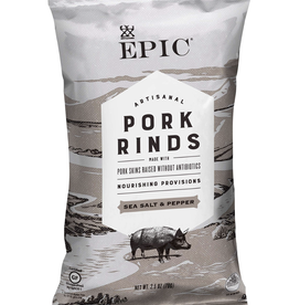Epic Pork Rinds Sea Salt & Pepper LC
