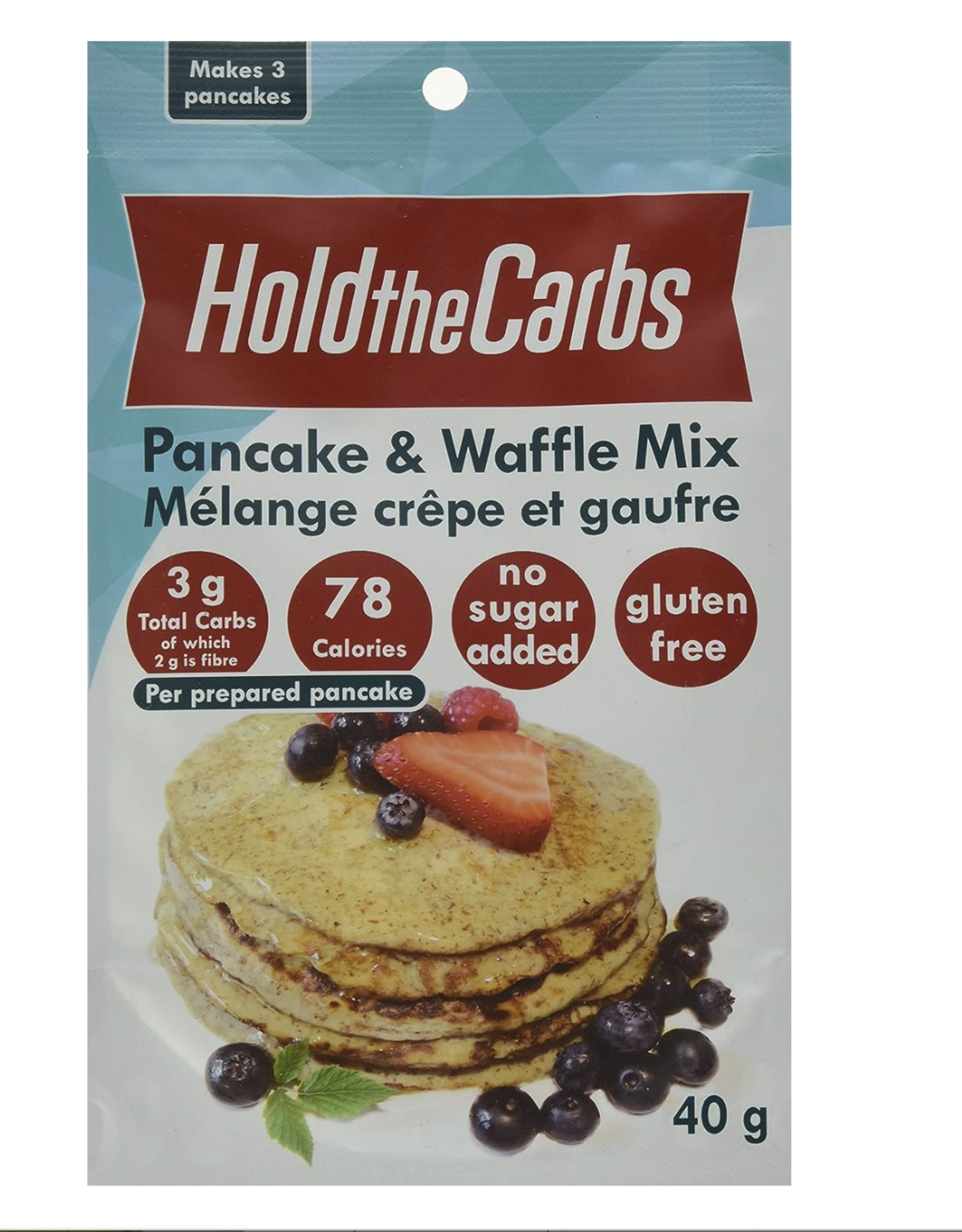 Hold The Carbs Hold The Carbs Pancake mix SMALL 40g