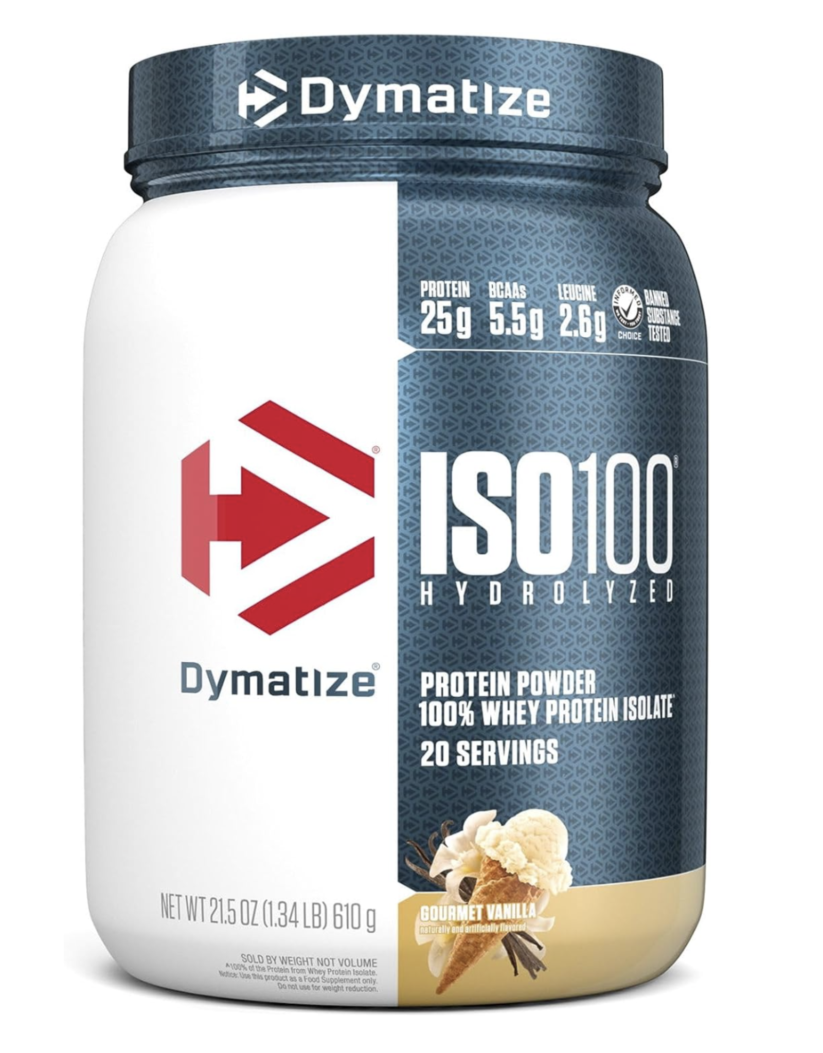 Dymatize Vanilla Gourmet Whey Protein Powder