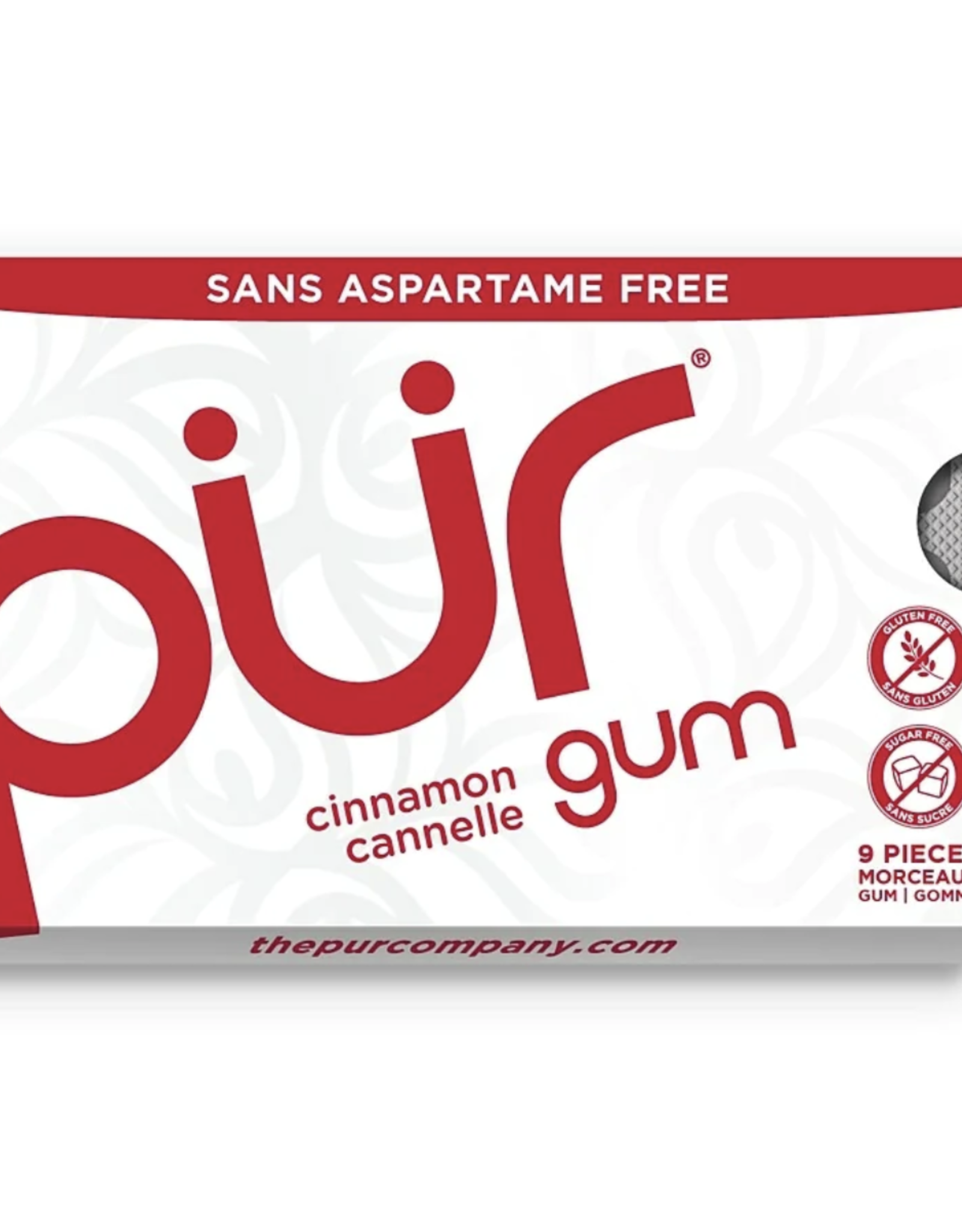 The PUR Comapny Pur Gum Cinnamon Blister Pack