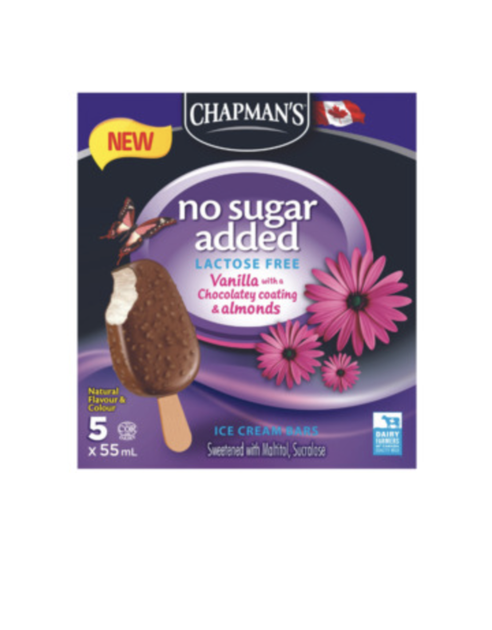 Chapman's Bar Vanilla with Almonds