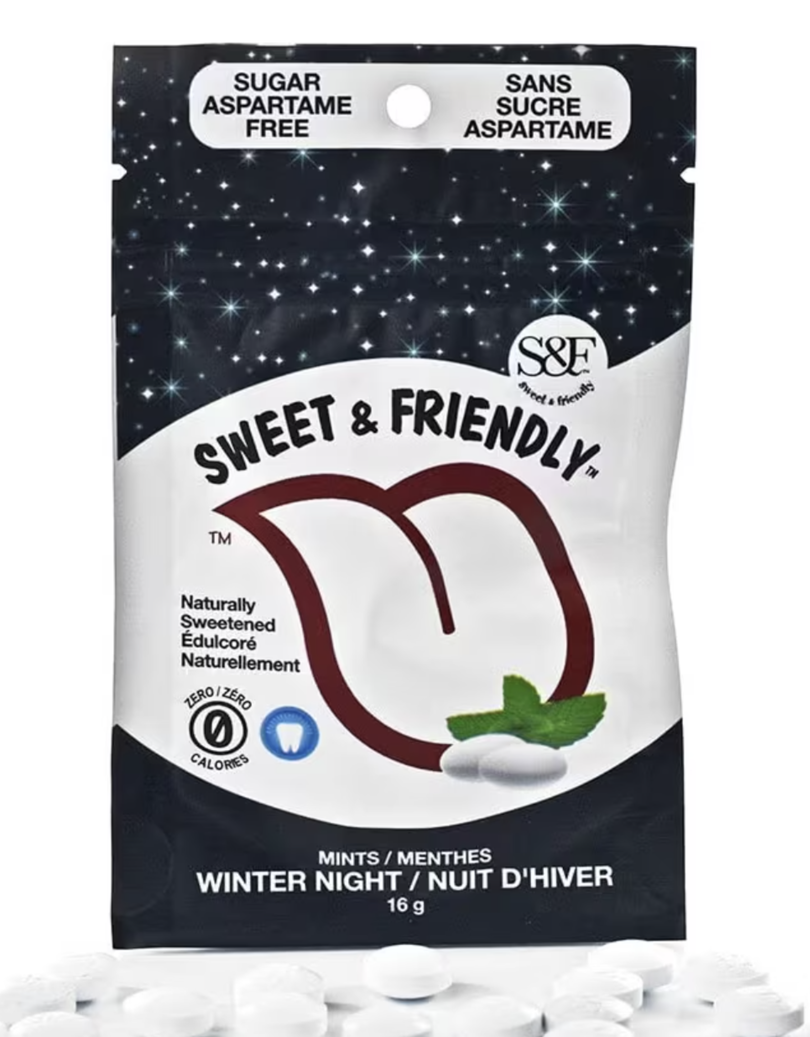 Sweet & Friendly Winternight Mints 30g