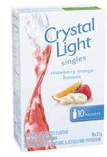Crystal Light Drink Mix - Strawberry Orange Banana 10pk