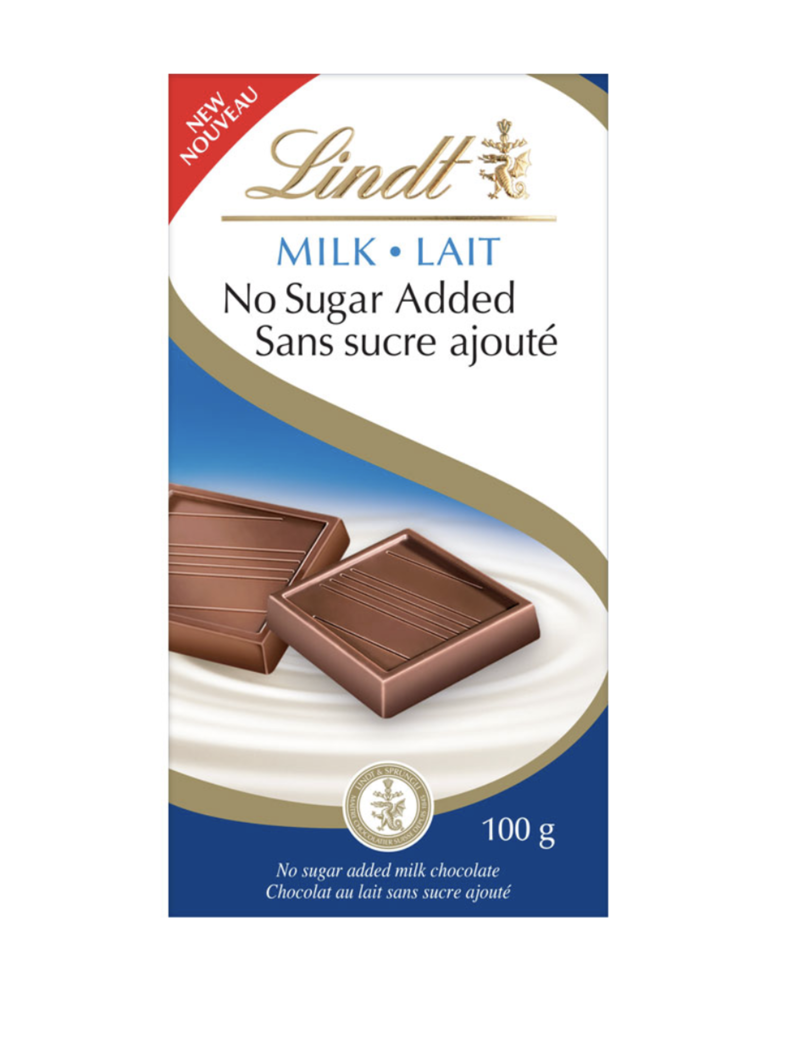 Lindt Milk Choc Bar 100g