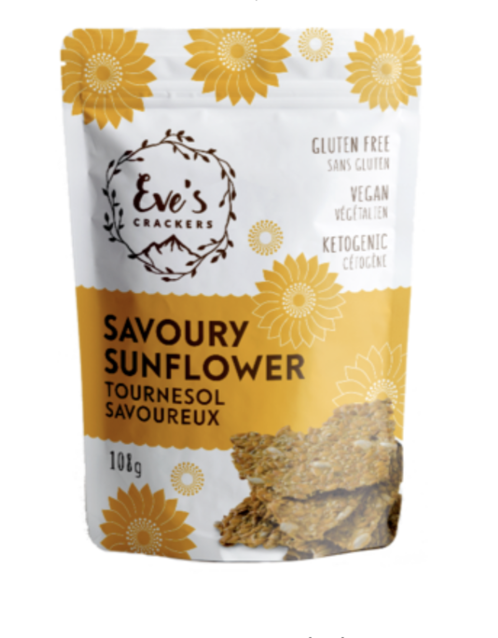 Eve's Savory Sunflower cracker