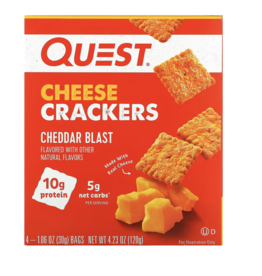 Quest Quest Crackers Cheese 4pk