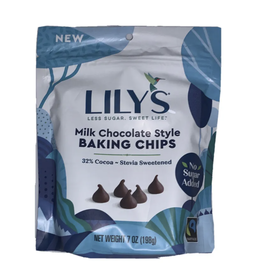 Lily's Sweets Lily's Chips Milk Chocolate 198g