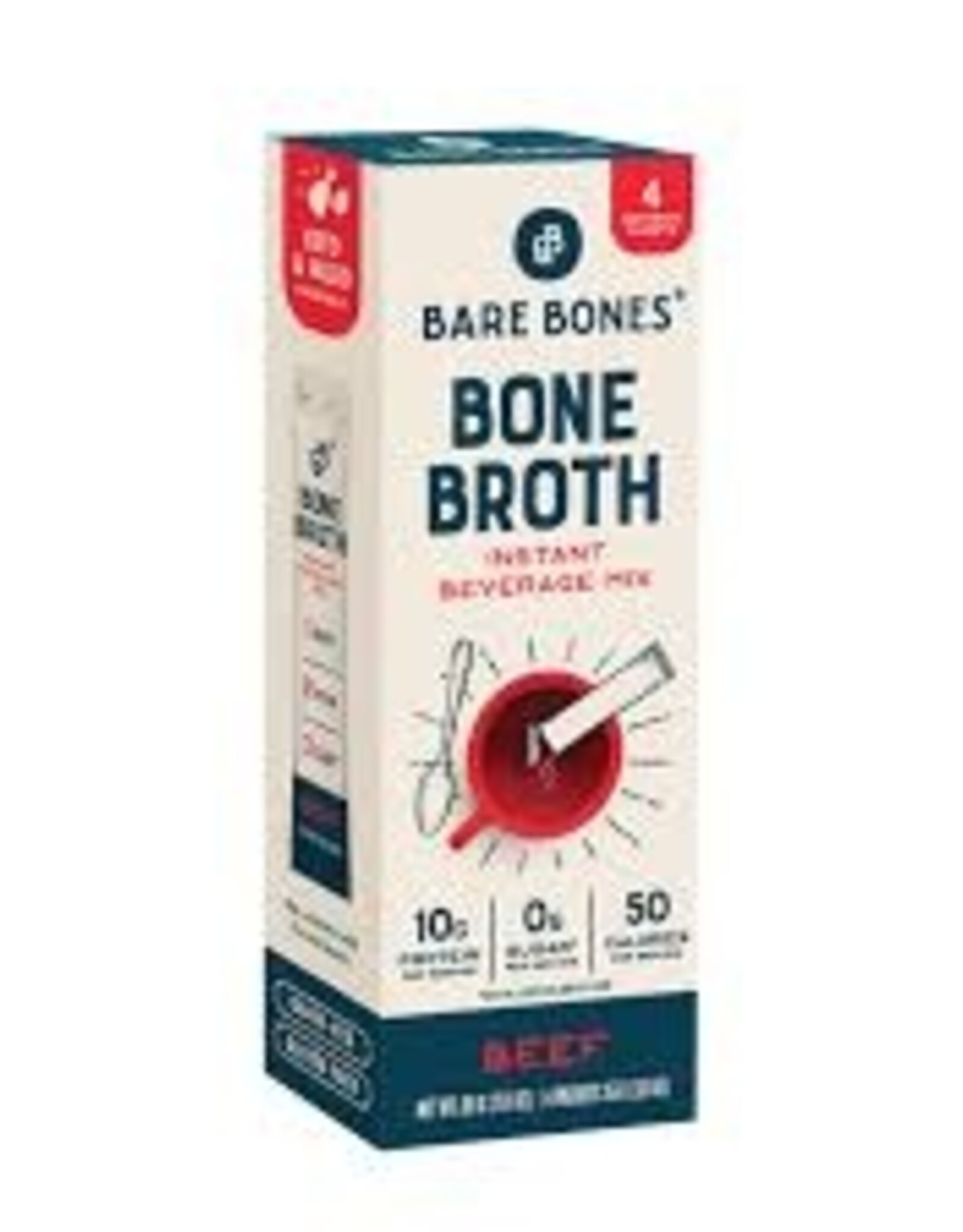 Bare Bone Broth Beef 4pk