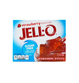 Jello Jello Gelatin Mix Strawberry 17g