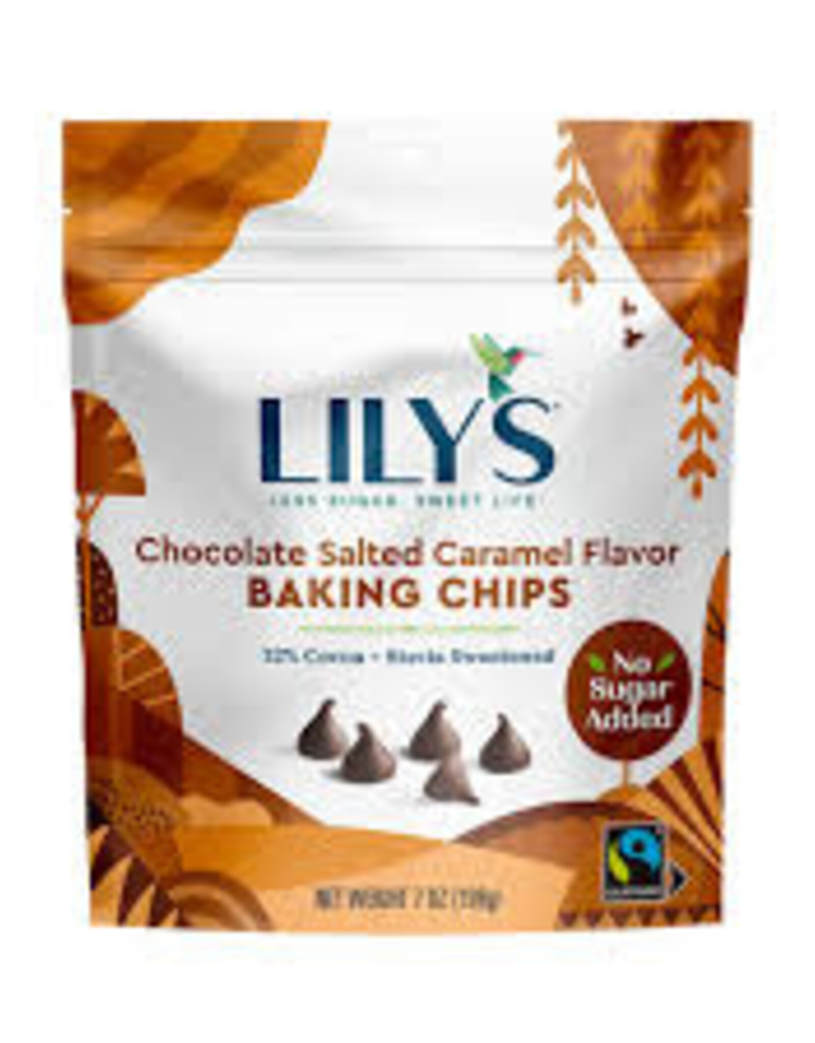 Lily's Sweets Lily's Chips Salted Caramel 198g