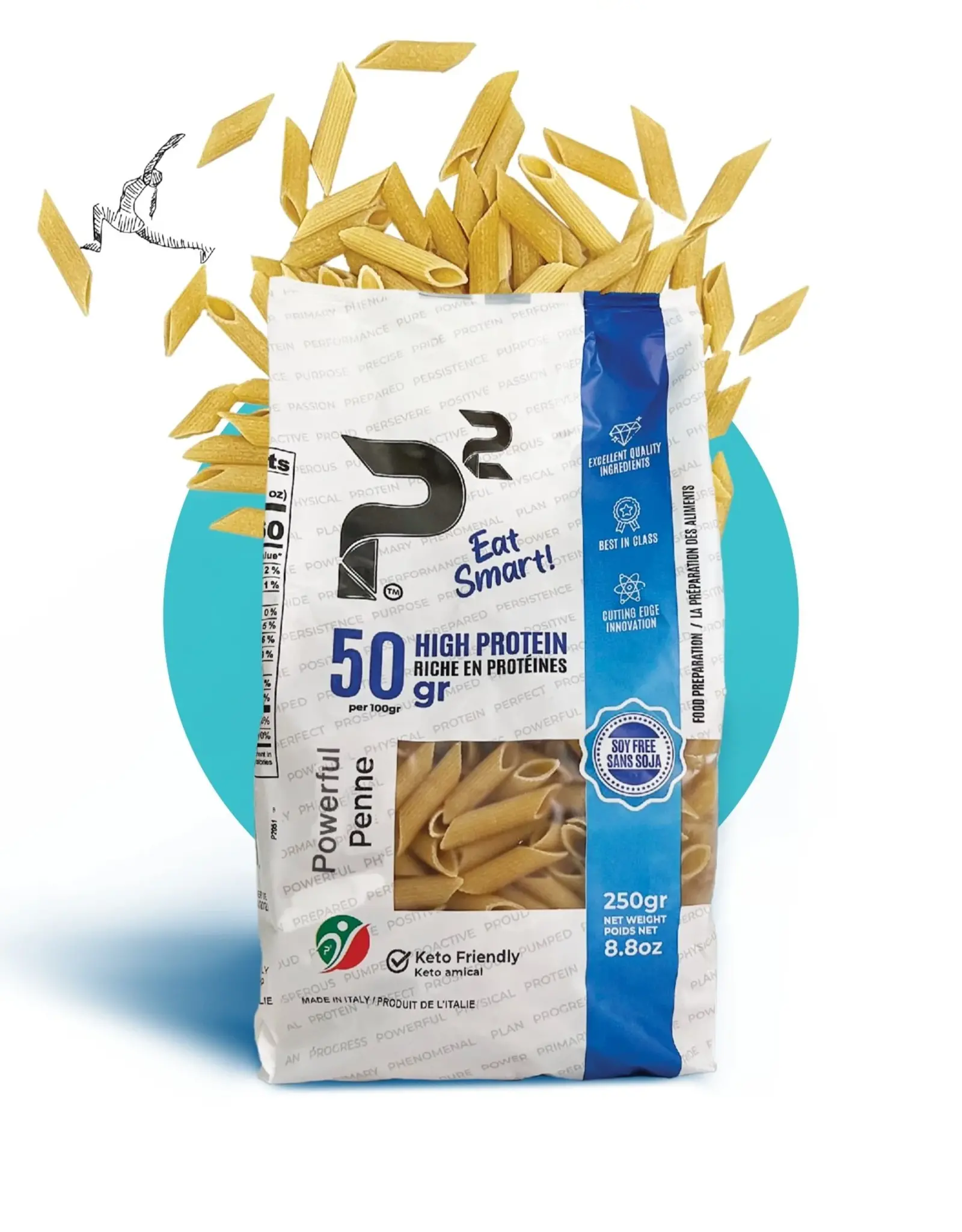 P2 Pasta Powerful Penne 50g Protein