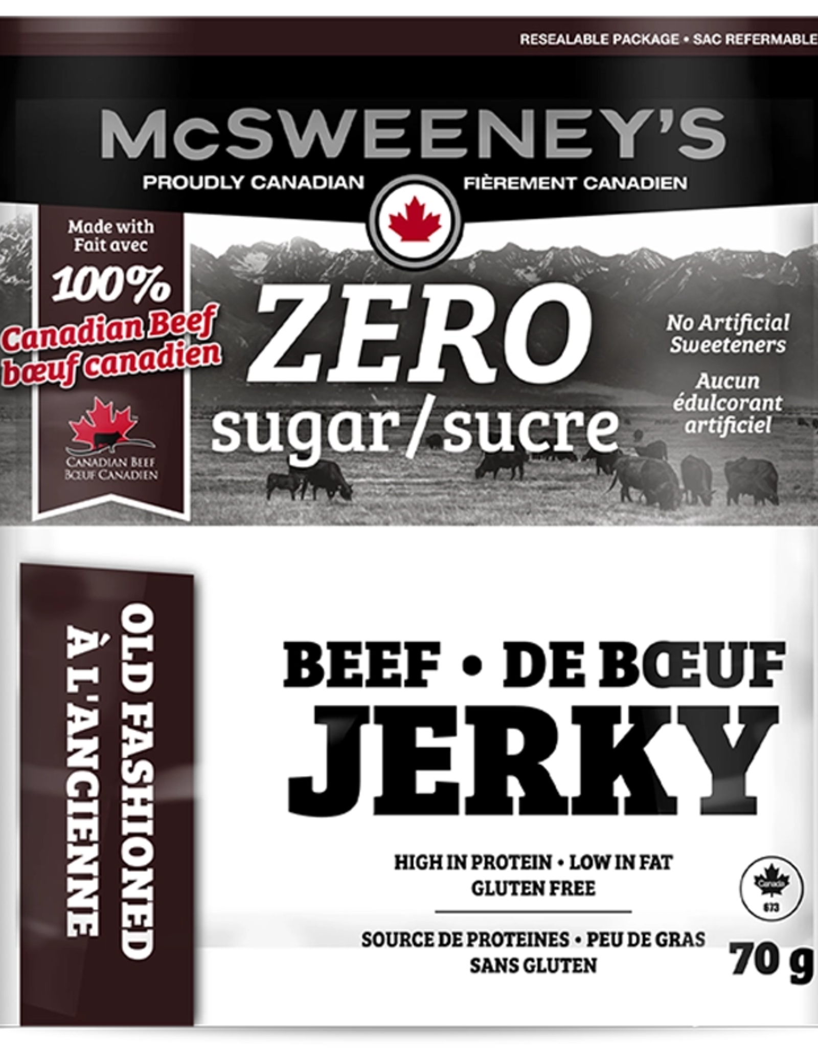 McSweeney Old Fashioned Beef Jerky