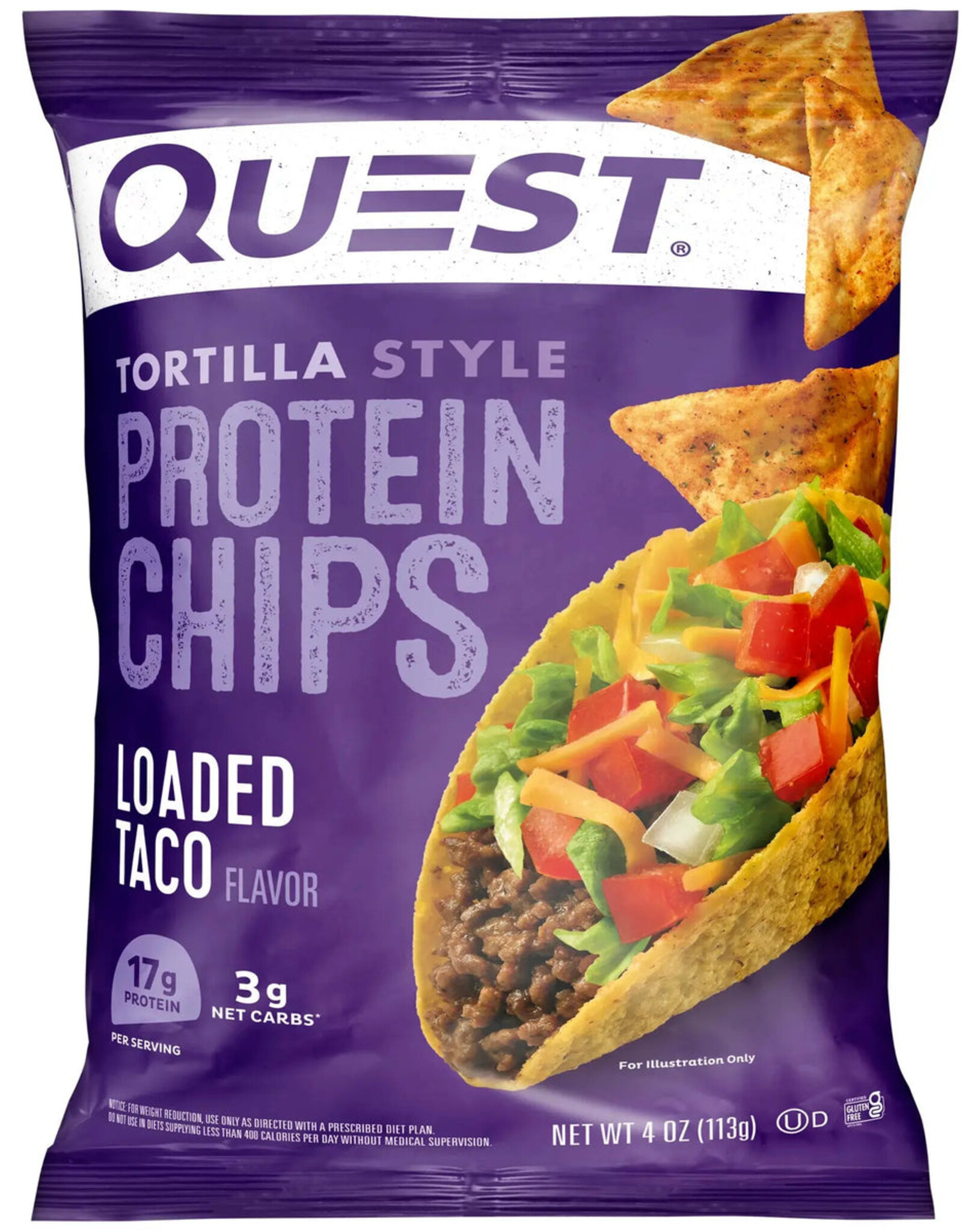 Quest Quest Chips Loaded Taco 4oz