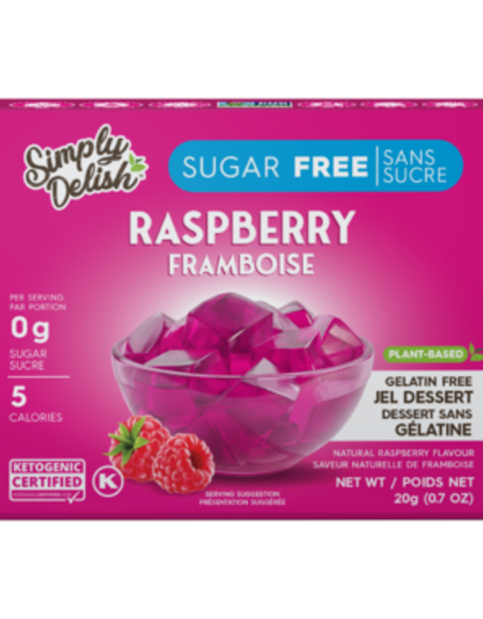 Simply Delish Simply Delish Jello Raspberry