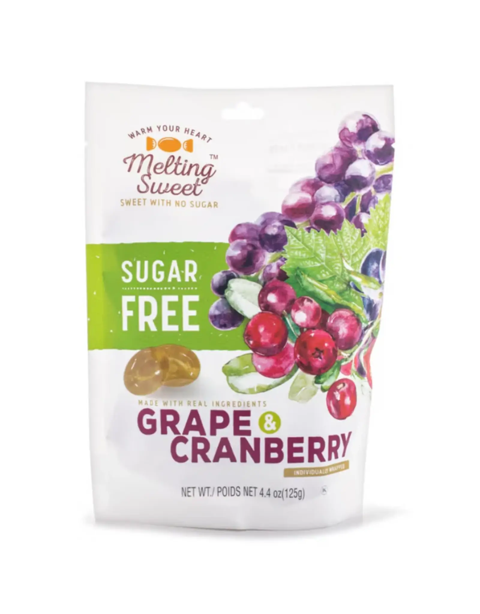 Melting Sweet Hard Candies - Grape Cranberry 125g