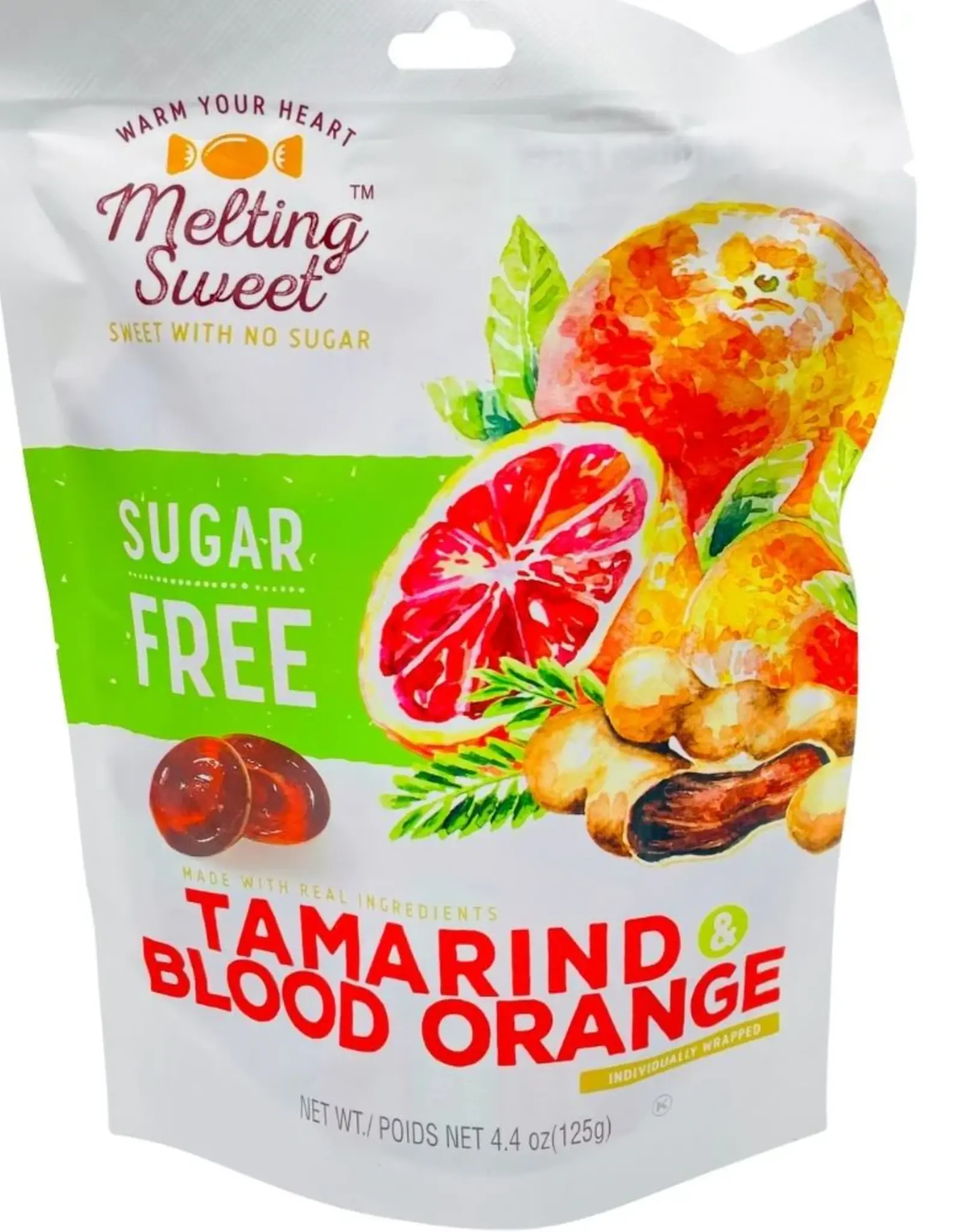 Melting Sweet Hard Candies - Tam Blood Orange 125g