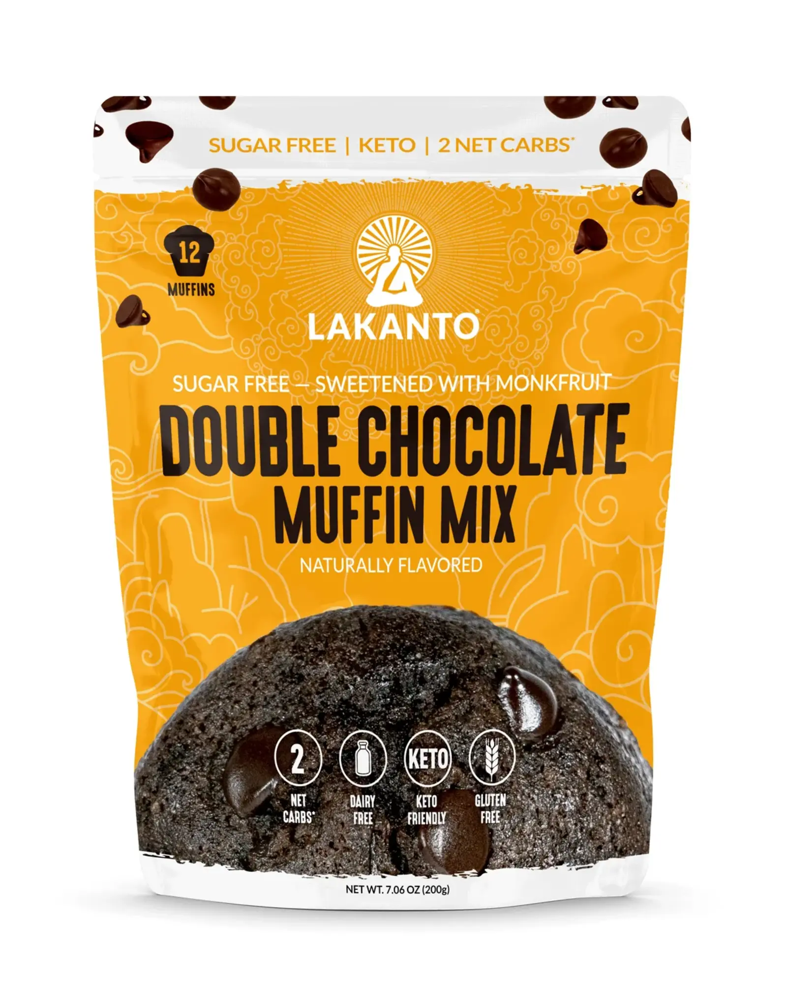 Lakanto Muffin Mix - Double Chocolate
