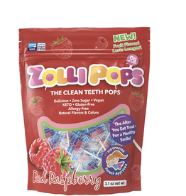 Zolli Pops suckers 3.1oz Raspberry