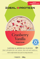 Ideal Protein Cranberry Vanilla Oatmeal 7pk