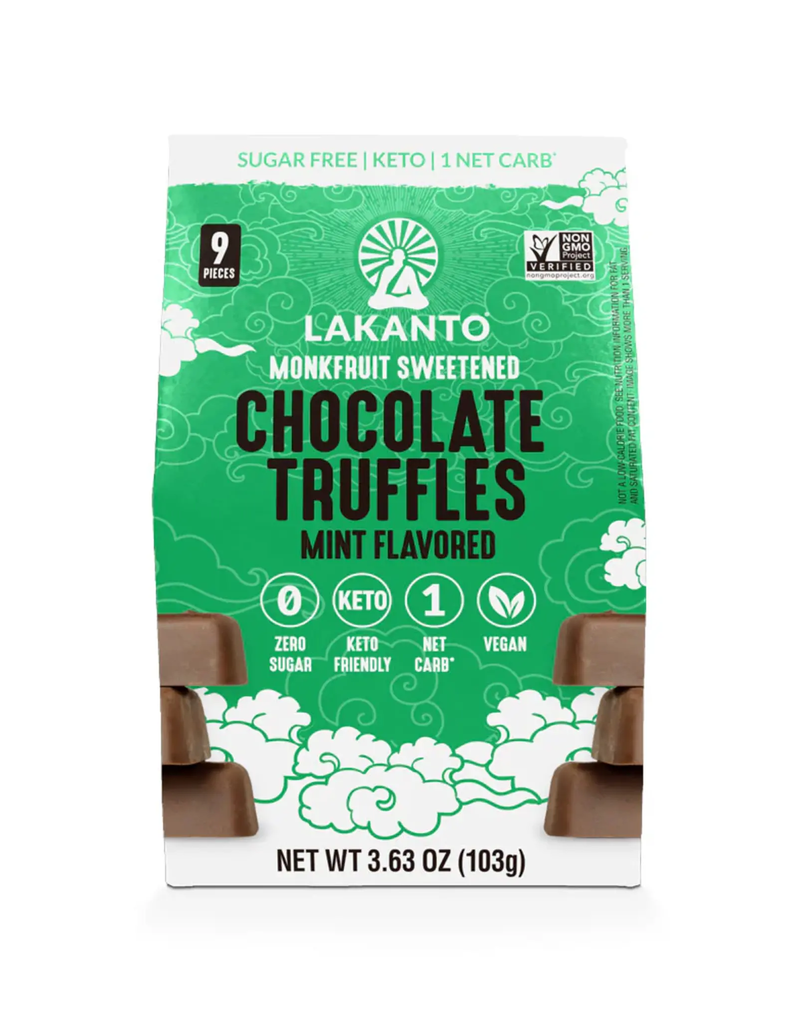 Lakanto Chocolate Truffles Mint
