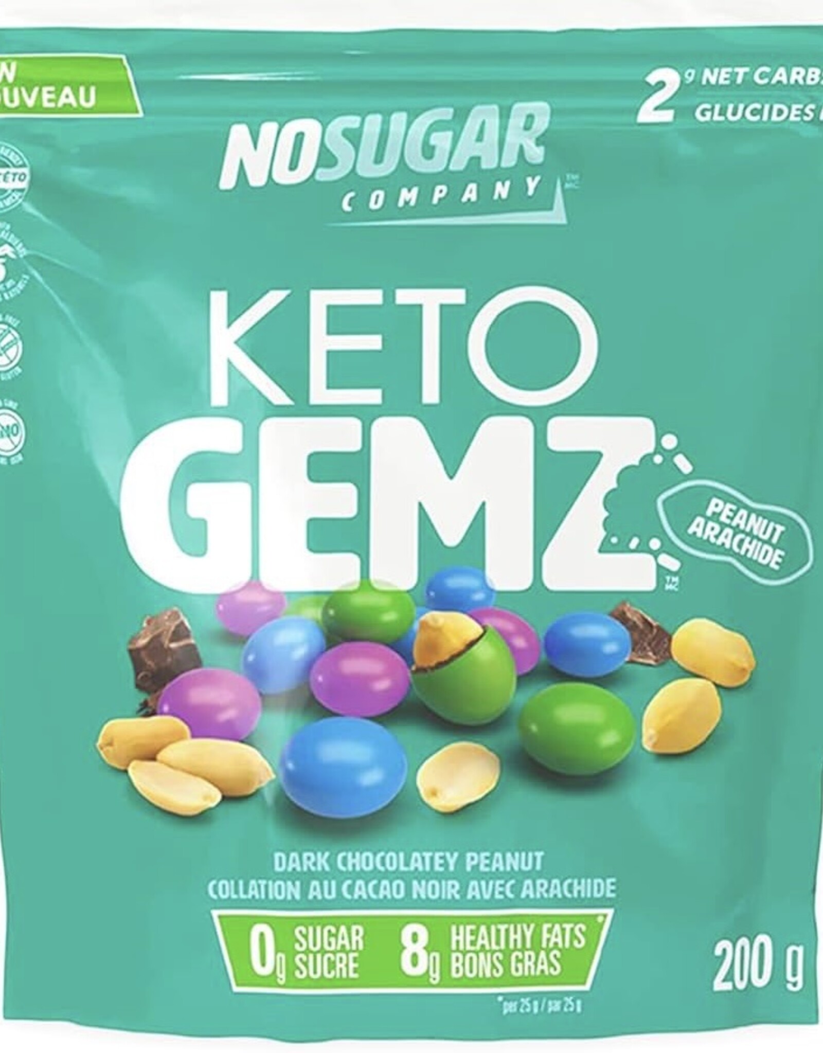 Vegan Pure No Sugar Company Keto Gemz