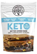 Choc Zero The Chocolate Trader Bark Milk Chocolate Almond