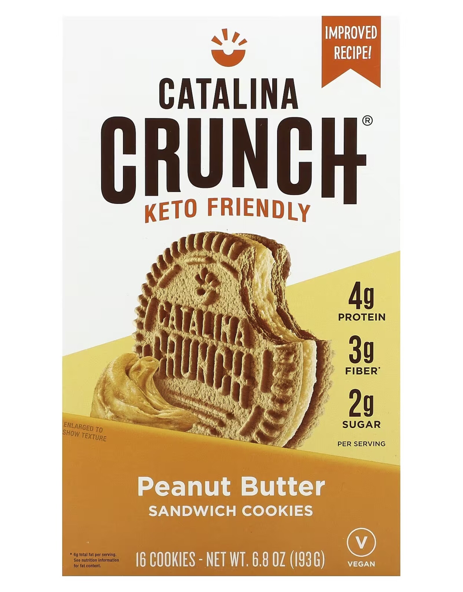 Catalina Crunch Catalina Crunch Sandwich Cookies Peanut Butter