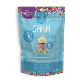 Sana Sana Chocolate Protein Bites - Birthday Cake