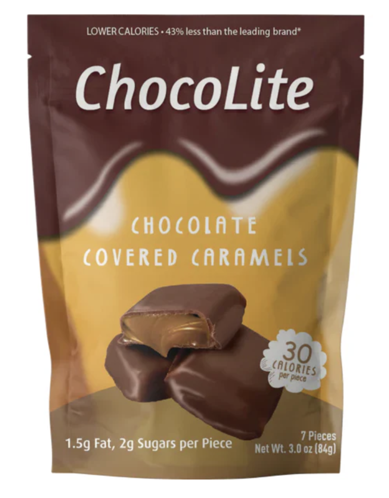 ChocoLite  Chocolate Covered Caramel Pouch