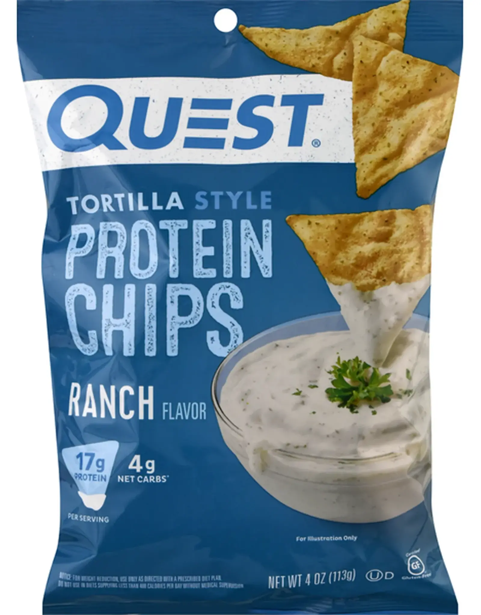 Quest Quest Chips Ranch 4oz