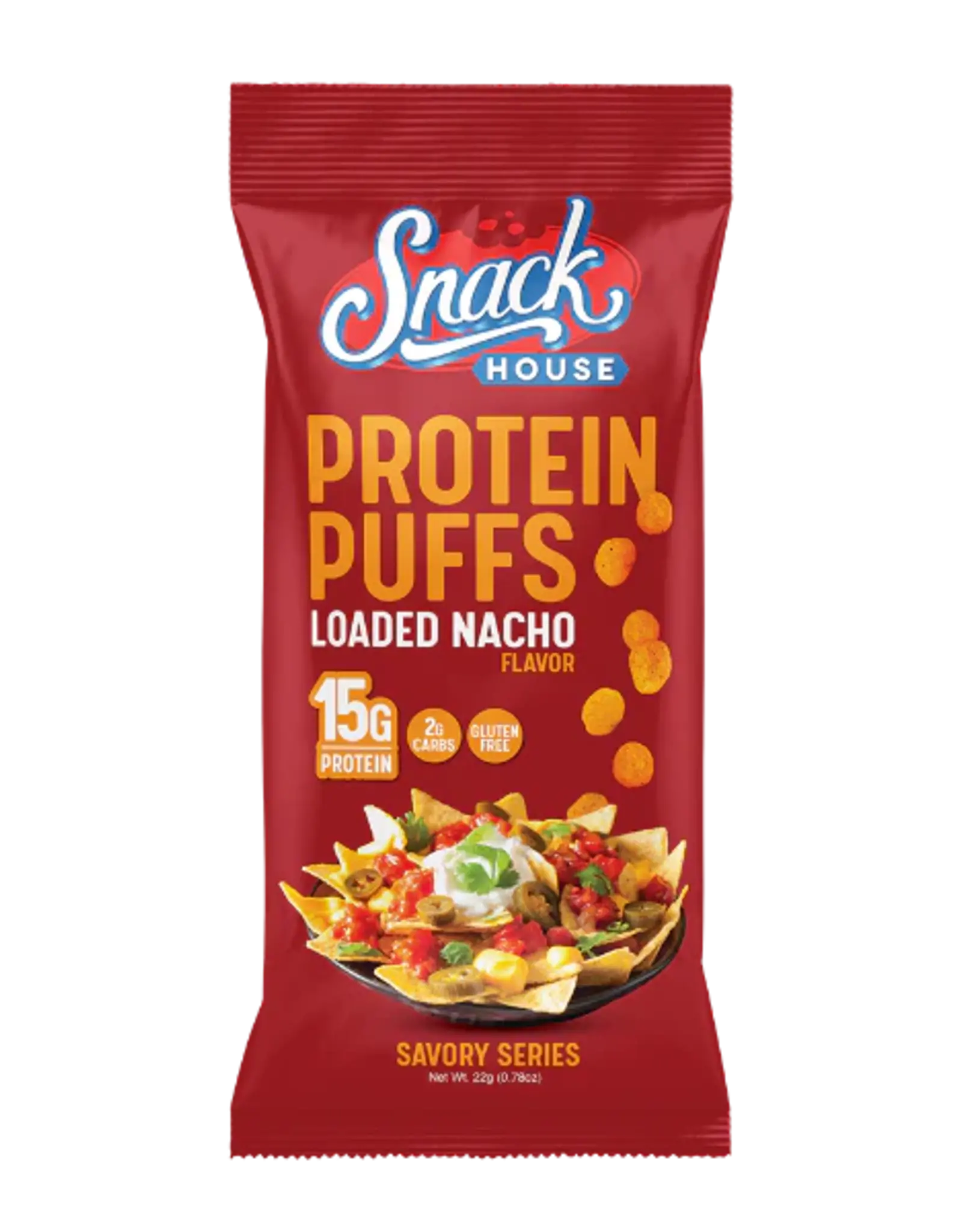 Snack House Singles Nacho Cheese Puffs 22g