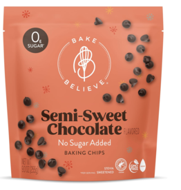 Bake BelieveSemi Sweet Choc Chip 255g bag