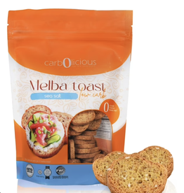 Carbolicious Melba Toast Sea Salt