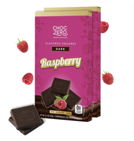 Choc Zero ChocZero Choc Squares Dark Raspberry 90g