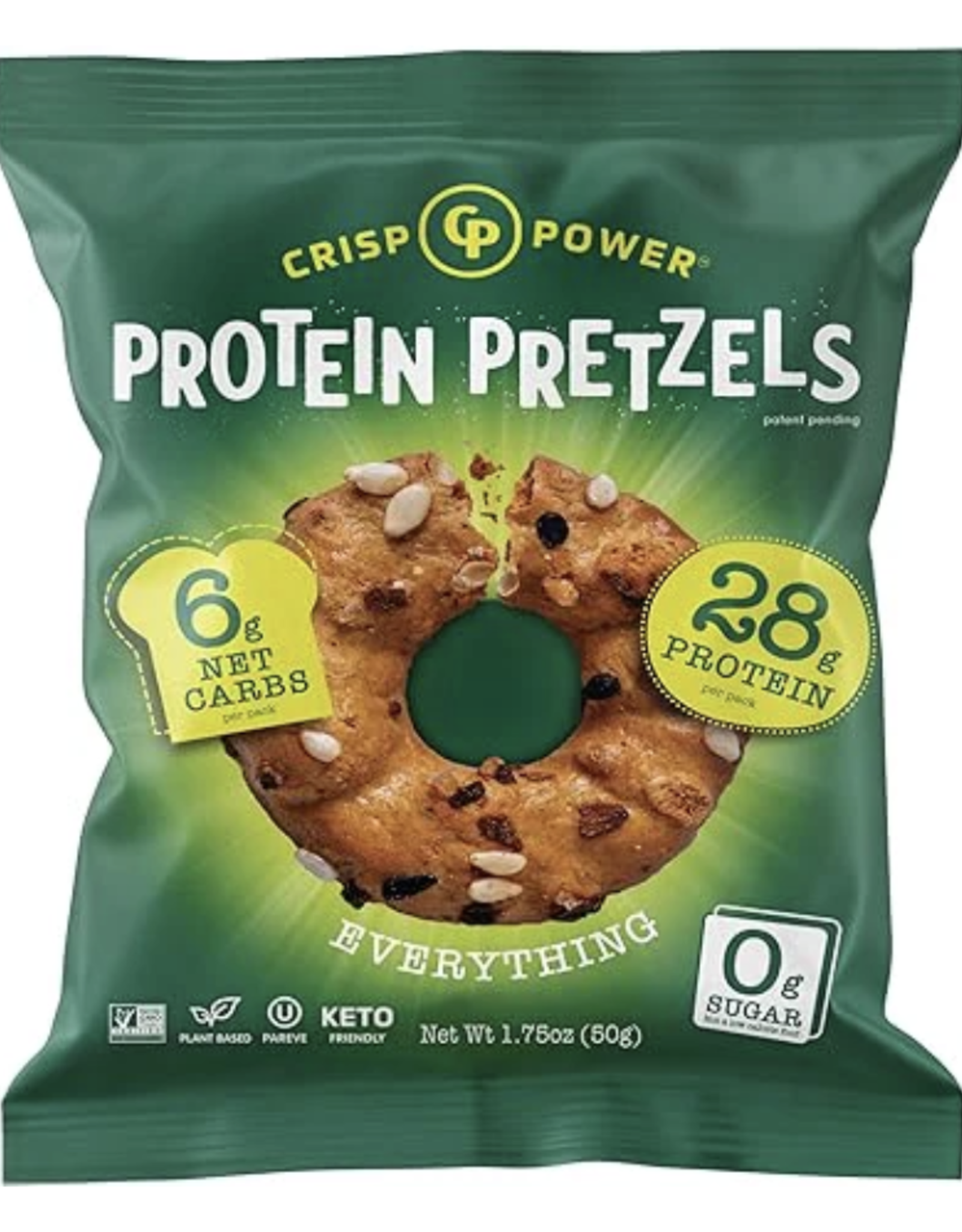 Crisp Power Pretzel- Everything