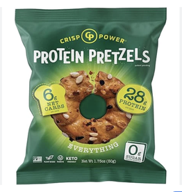 Crisp Power Pretzel- Everything