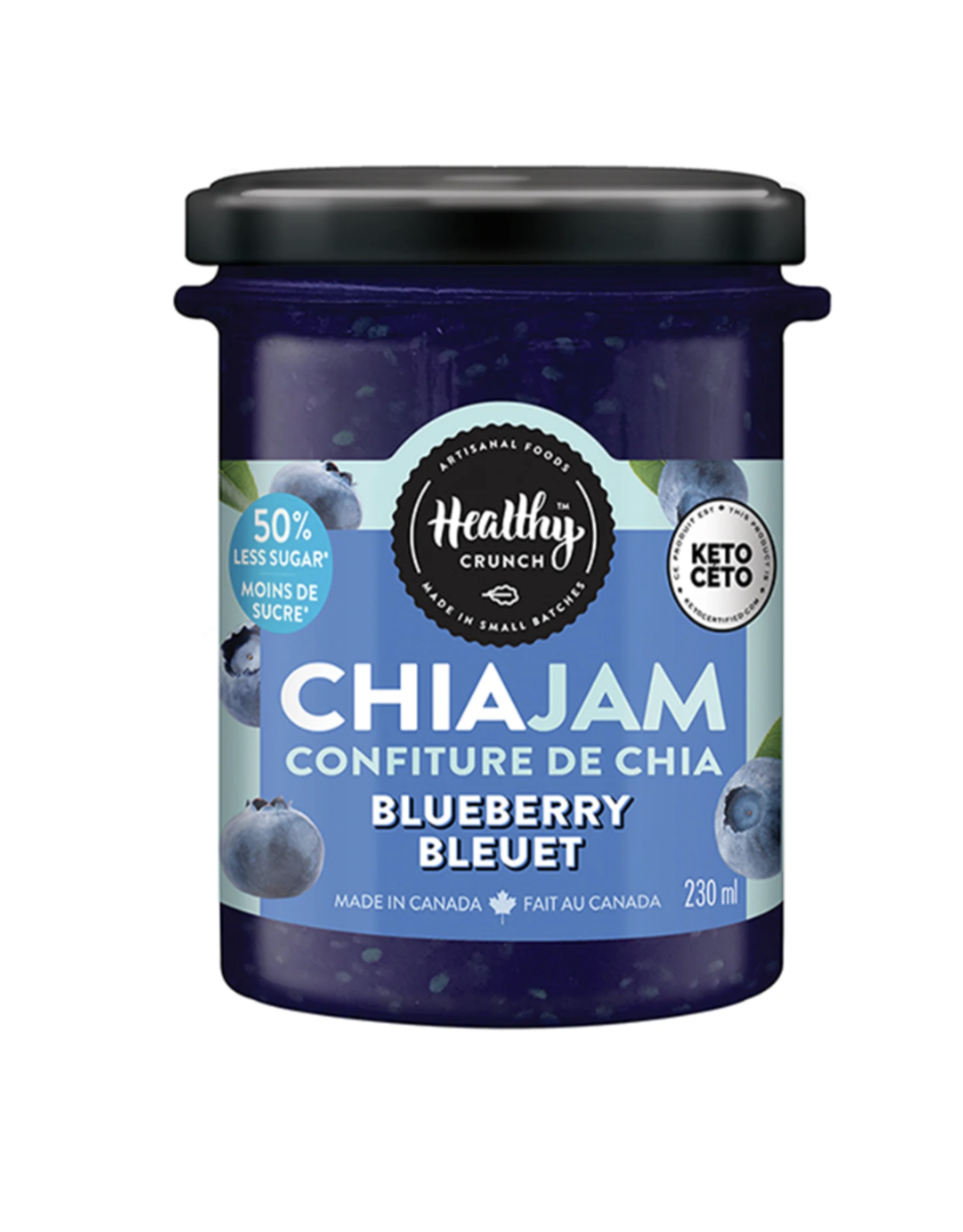 Healthy Crunch Chia Jam - Blueberry
