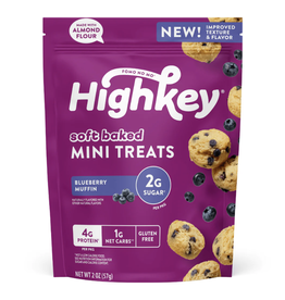 High Key High Key Soft Baked Treat - Blueberry Muffin 56g