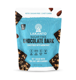 Lakanto Choc Bark - Salted Almonds 142g