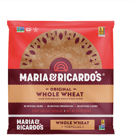 Maria & Ricardo's Whole Wheat Plus Tortilla (8)