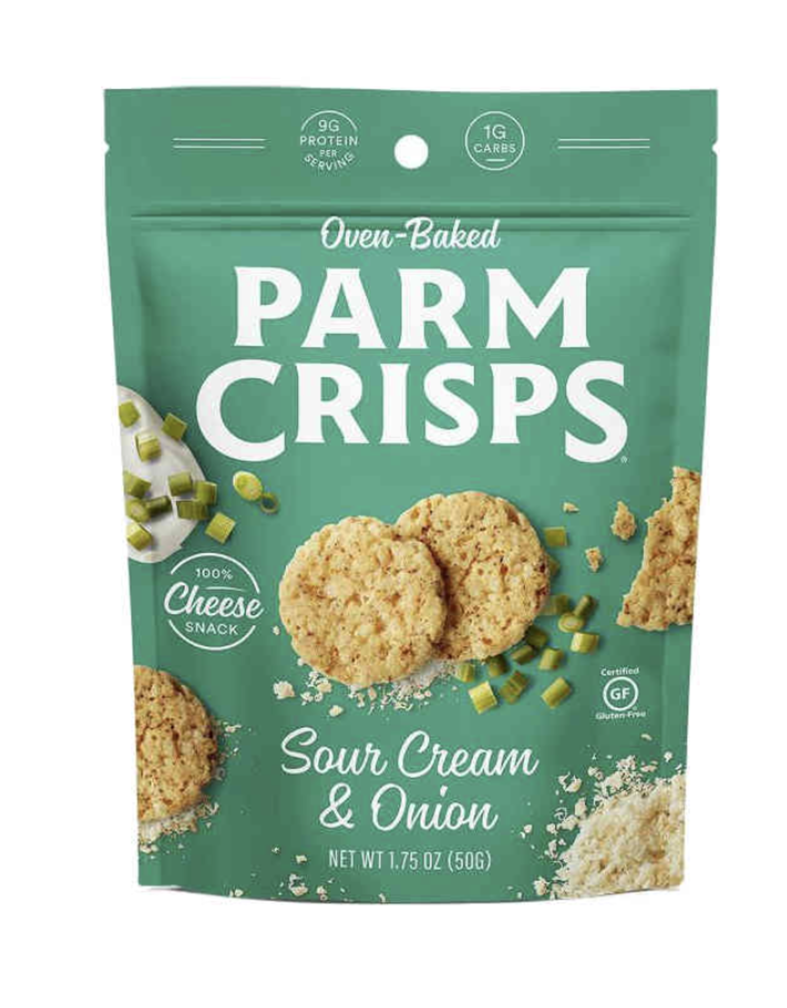 Parm Crisps Parm Crisps Bite Size - Sour Cream and Onion 50g