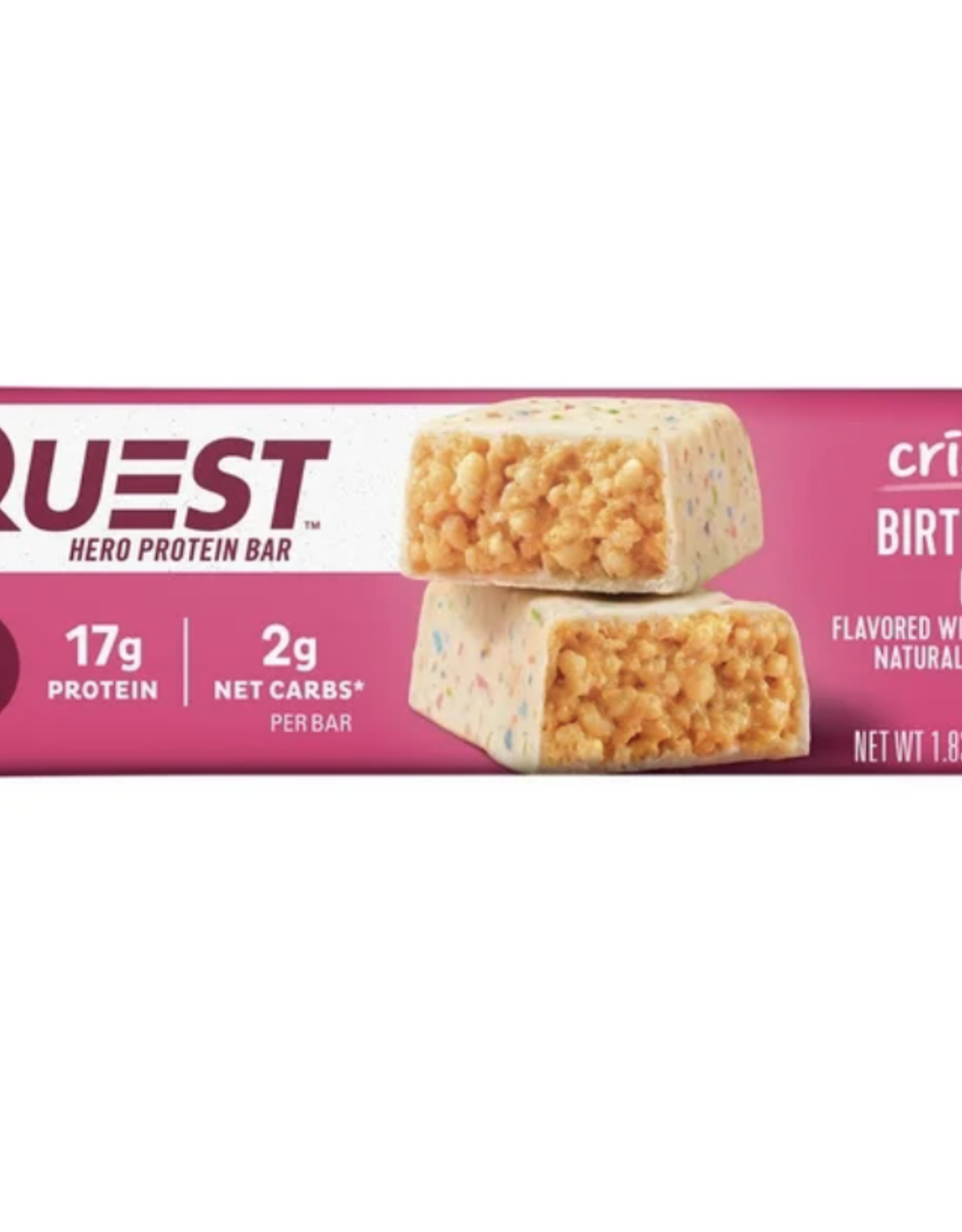 Quest Quest Hero Birthday Cake Protein Bar