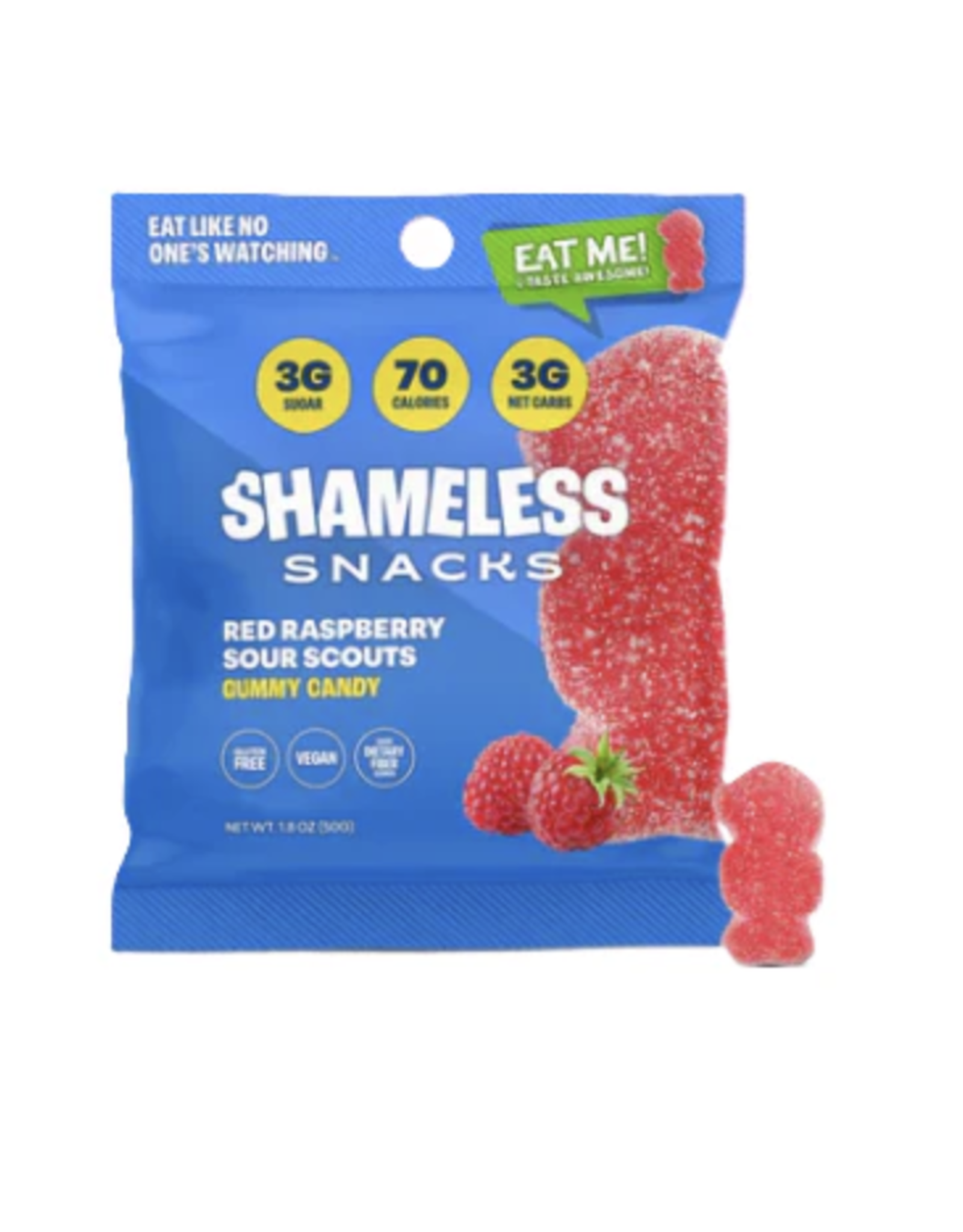 Shameless Gummies - Red Raspberry Sour Scouts