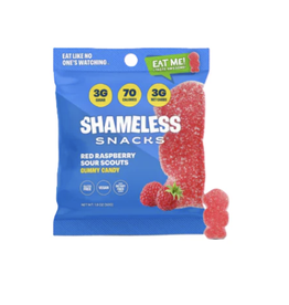 Shameless Gummies - Red Raspberry Sour Scouts